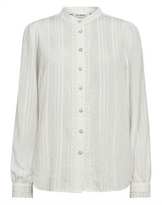 Kesi CC Lace Bluse - Weiß
